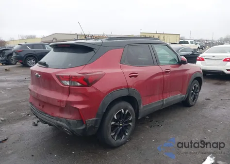 2021 Chevrolet Trailblazer Fwd Rs z USA, uszkodzony, nr VIN KL79MTSL9MB041738